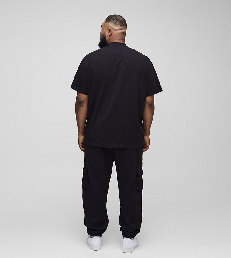 Solid Short Sleeves Oversized T-Shirt - (Non Returnable)