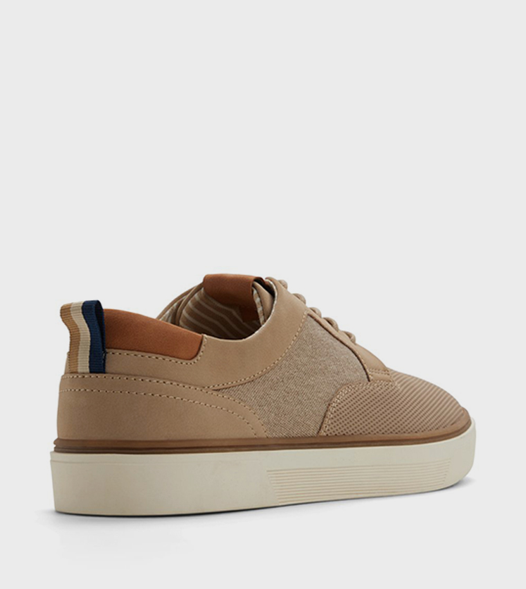 BOLDYN Solid Lace-Up Sneakers