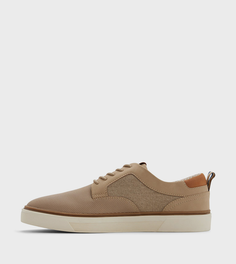 BOLDYN Solid Lace-Up Sneakers
