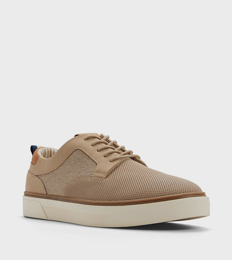 BOLDYN Solid Lace-Up Sneakers