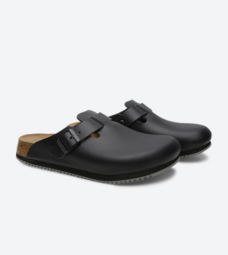 Bostons Leather Black