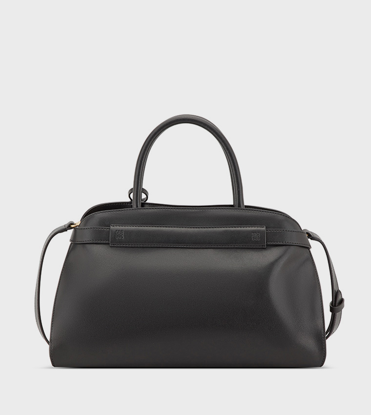 Textured Satchel Bag