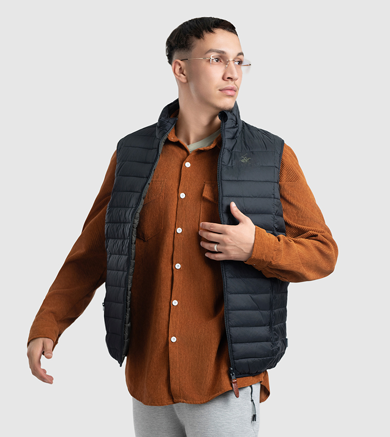 Zippered Reversible Gilet
