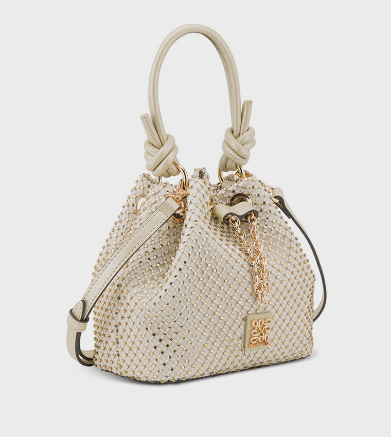 Embellished Handheld Bag