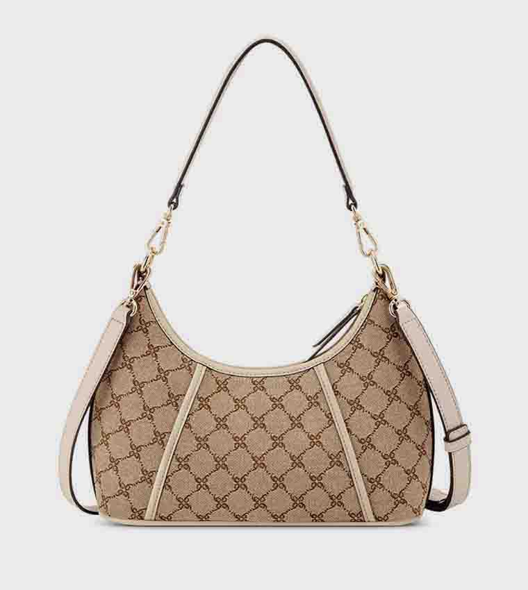 Monogram Patterned Shoulder Bag