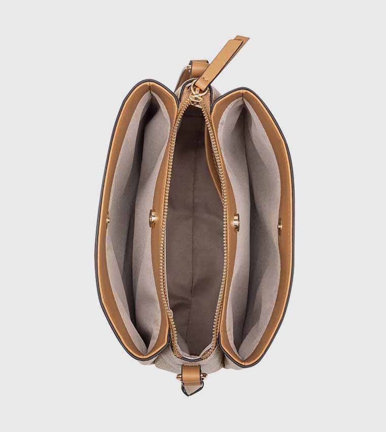 Monogram Patterned Crossbody Bag