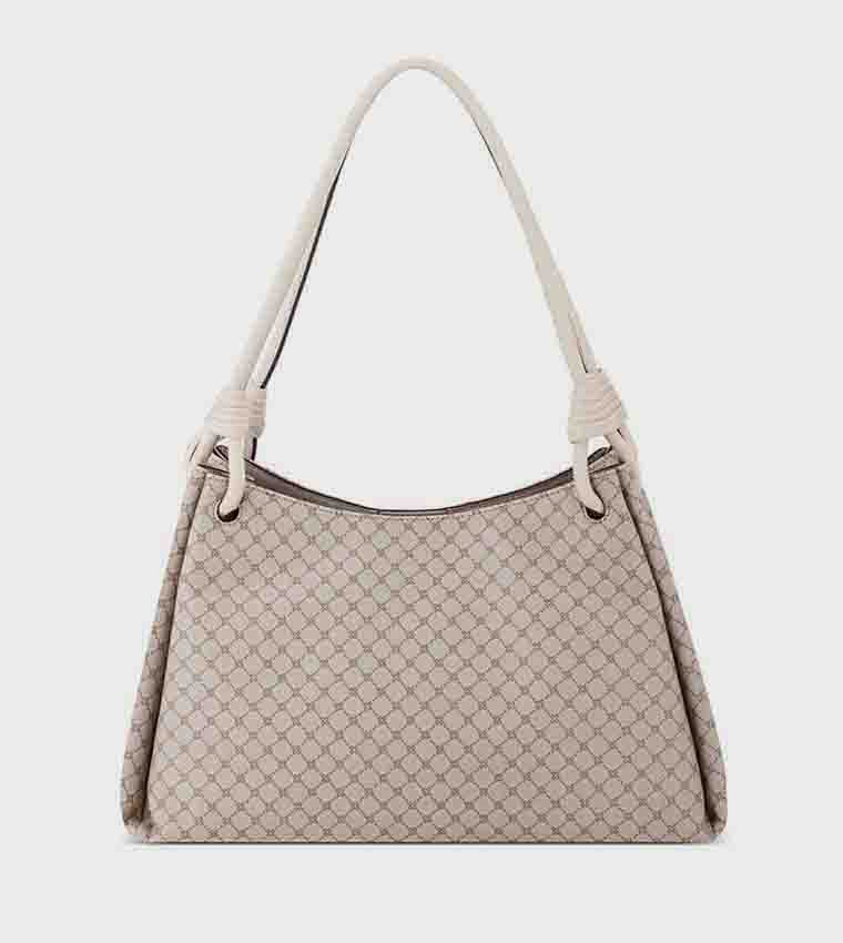 Monogram Patterned Shoulder Bag