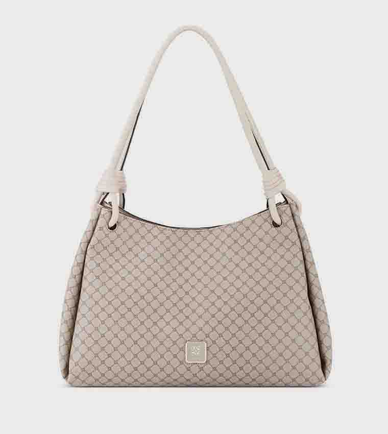 Monogram Patterned Shoulder Bag