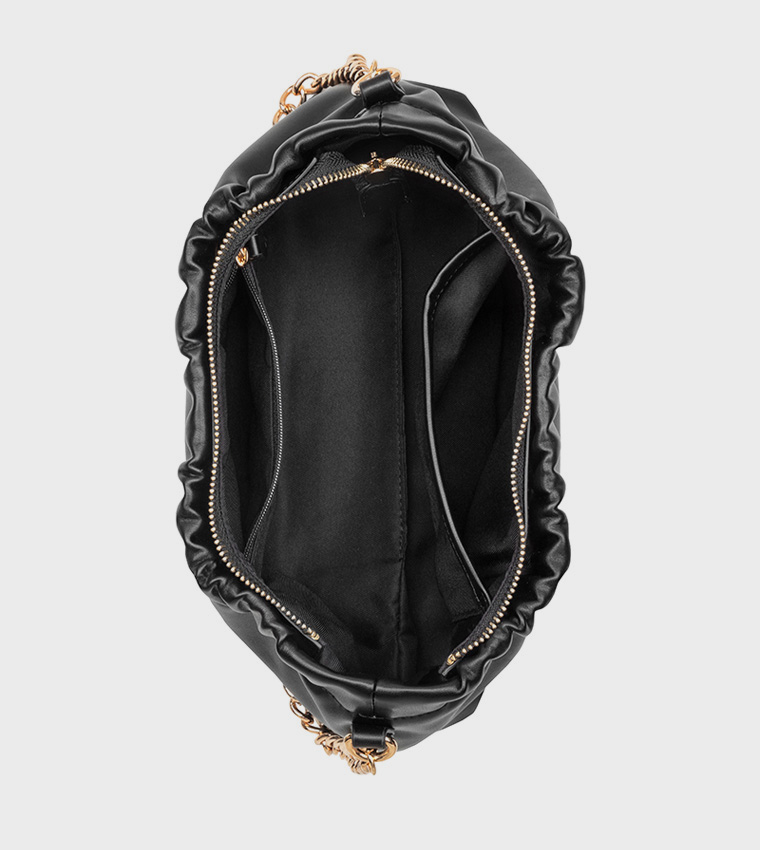 Ruched Shoulder Bag