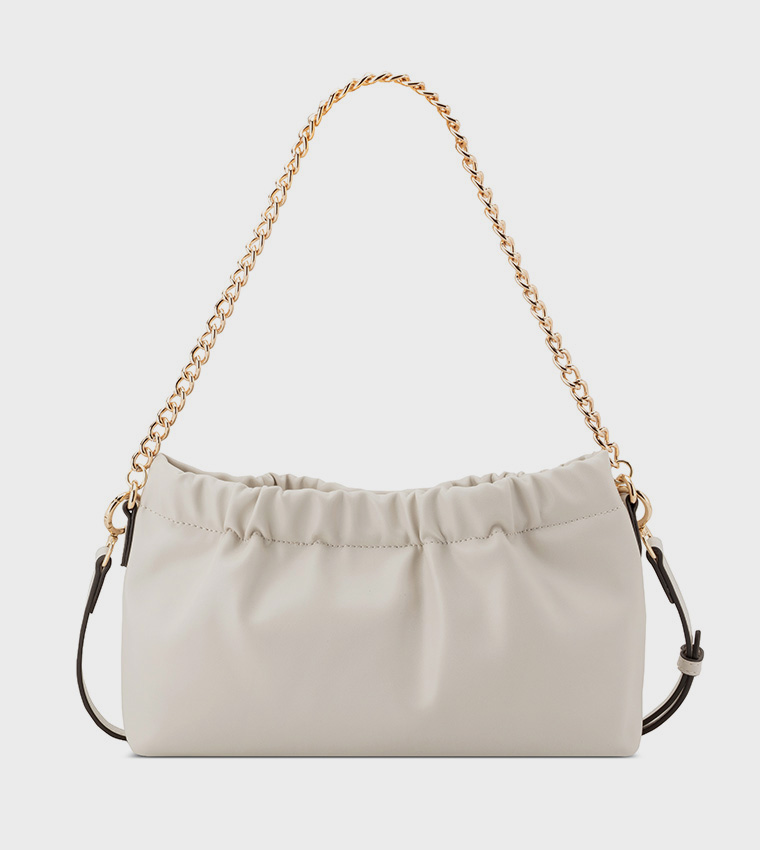 شنطة كتف نسائية مزمومة 