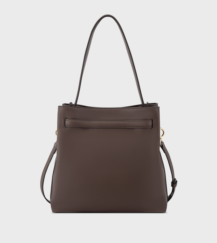 Textured Shoulder Bag