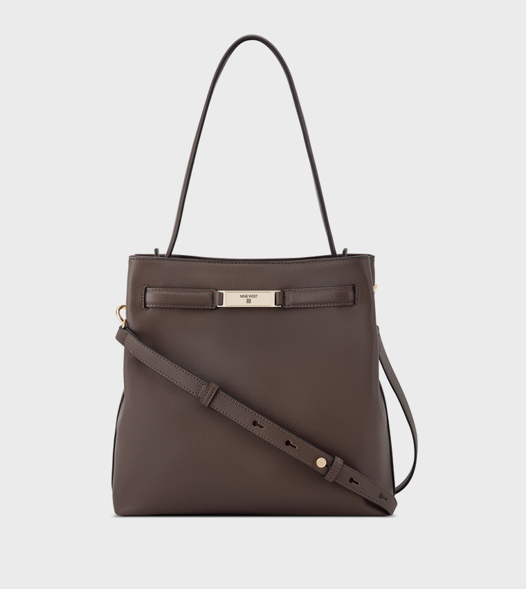 Textured Shoulder Bag