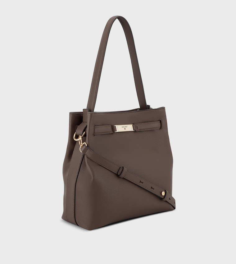 Textured Shoulder Bag
