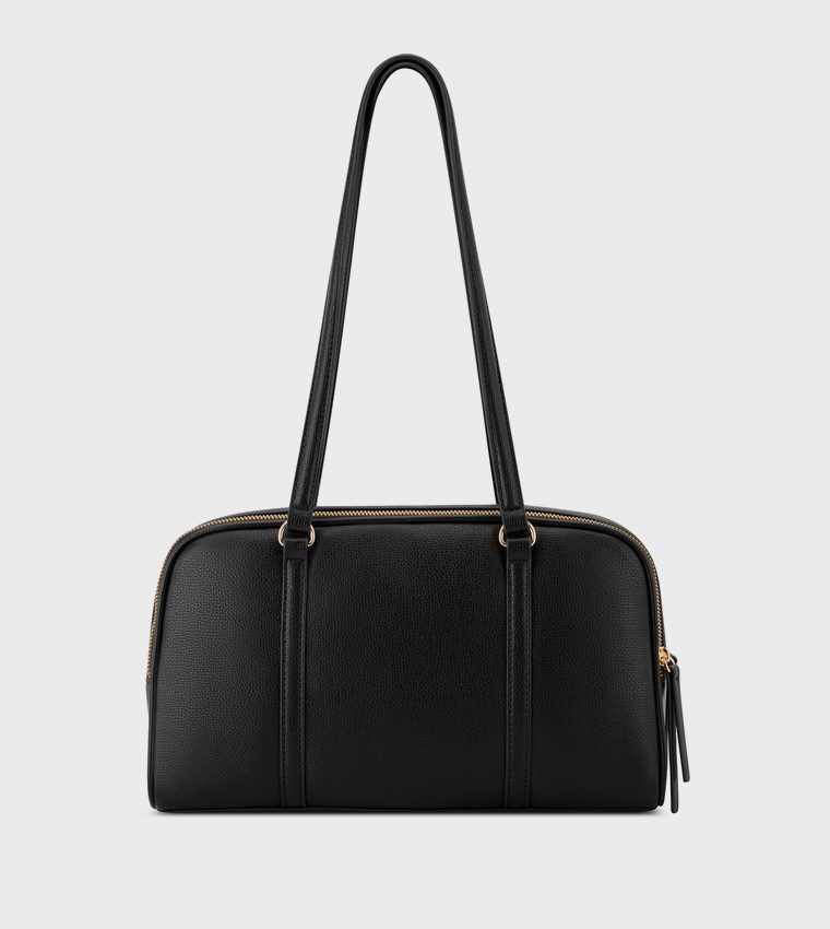Textured Shoulder Bag