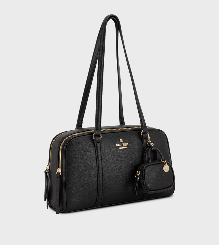 Textured Shoulder Bag