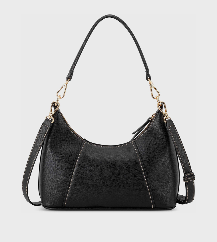 شنطة كتف نسائية بخياطة متباينة 