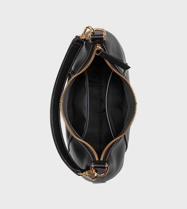 شنطة كتف نسائية بخياطة متباينة 