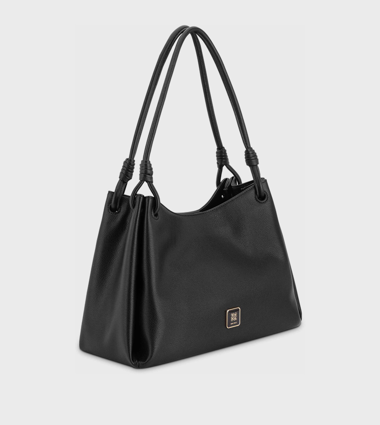 Textured Shoulder Bag