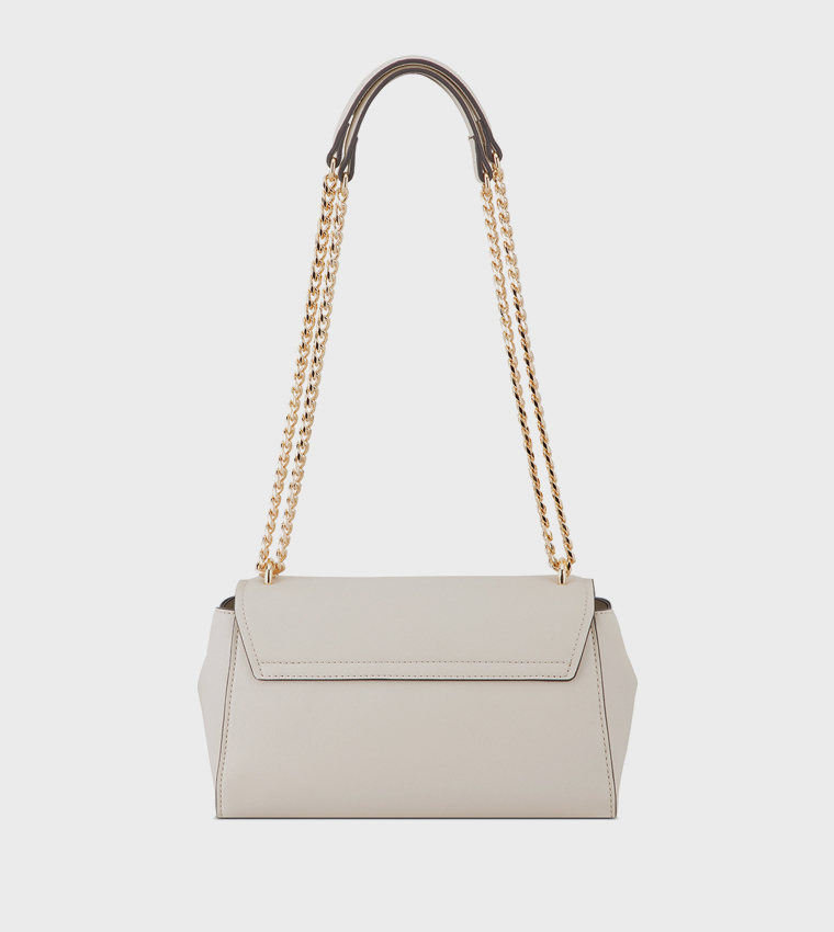 Textured Convertible Shoulder Bag