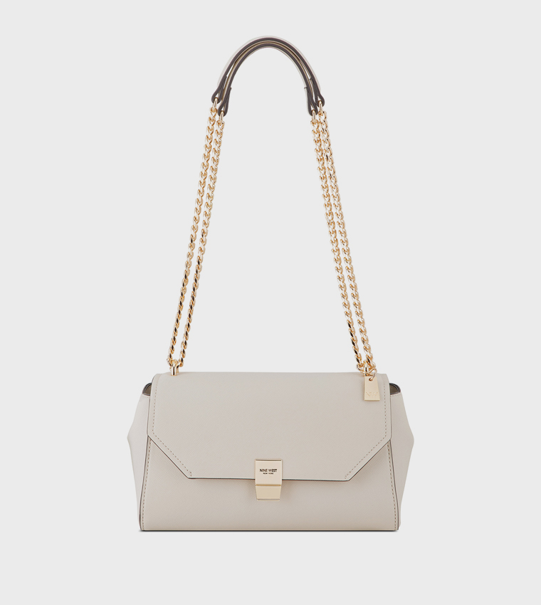 Textured Convertible Shoulder Bag