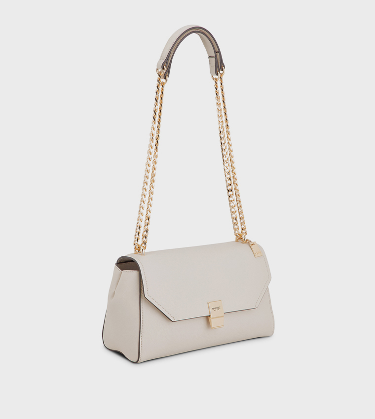 Textured Convertible Shoulder Bag