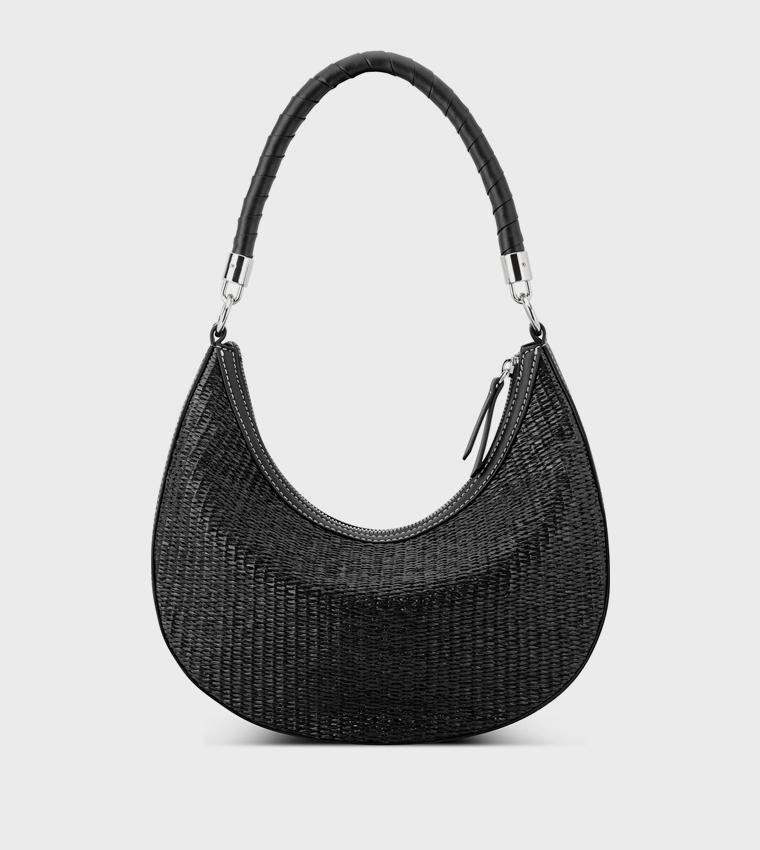 شنطة كتف قش نسائية 