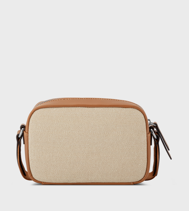 ناين وست  كروس  - حنطي Cross Body Bags