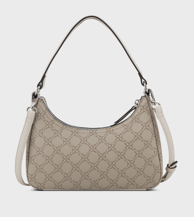 Monogram Patterned Shoulder Bag