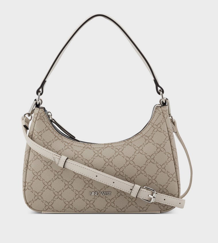 Monogram Patterned Shoulder Bag