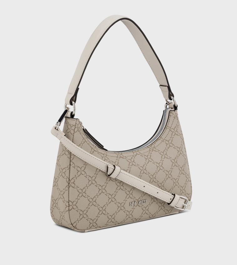 Monogram Patterned Shoulder Bag