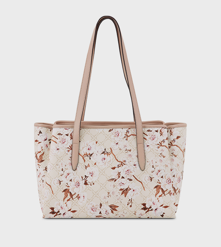Floral Patterned Tote Bag