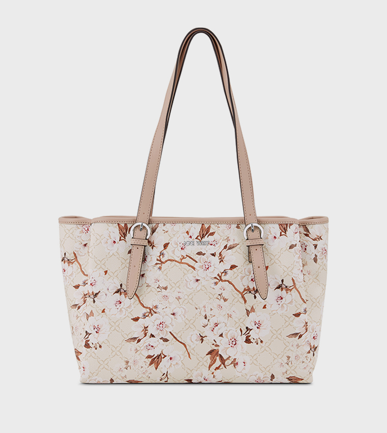 Floral Patterned Tote Bag