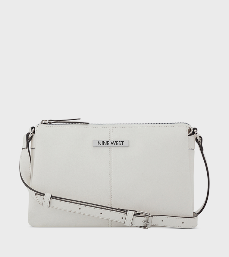 ناين وست  كروس  - أبيض  Cross Body Bags