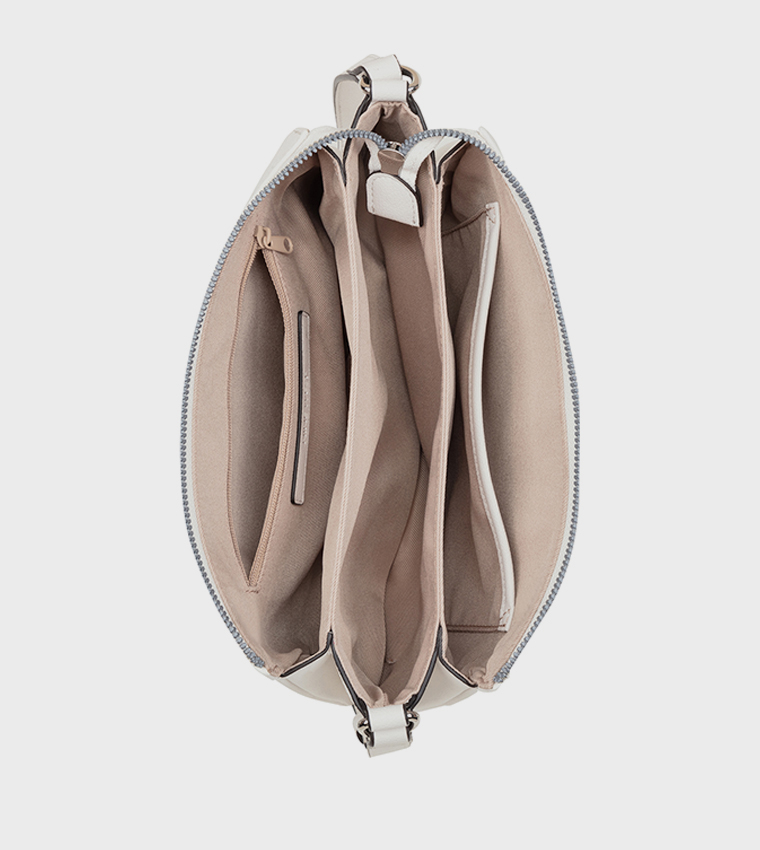 ناين وست  كروس  - أبيض  Cross Body Bags
