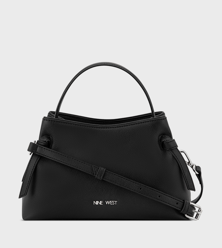 Textured Satchel Bag