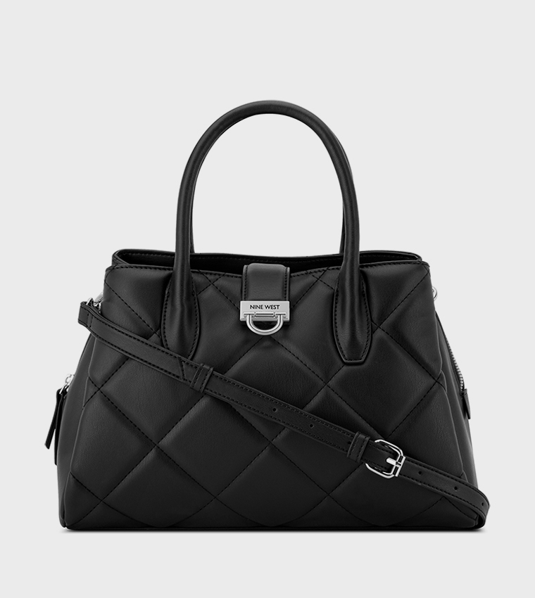 Quilted Satchel Bag