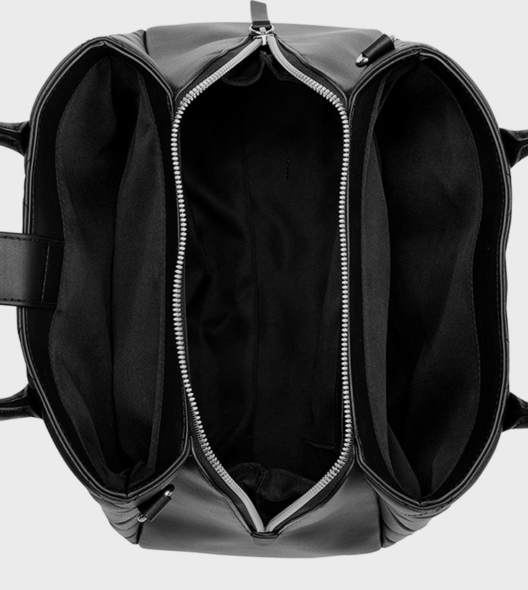 Quilted Satchel Bag