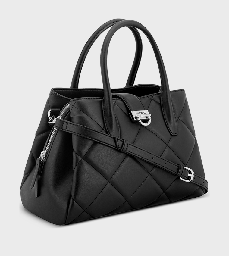 Quilted Satchel Bag