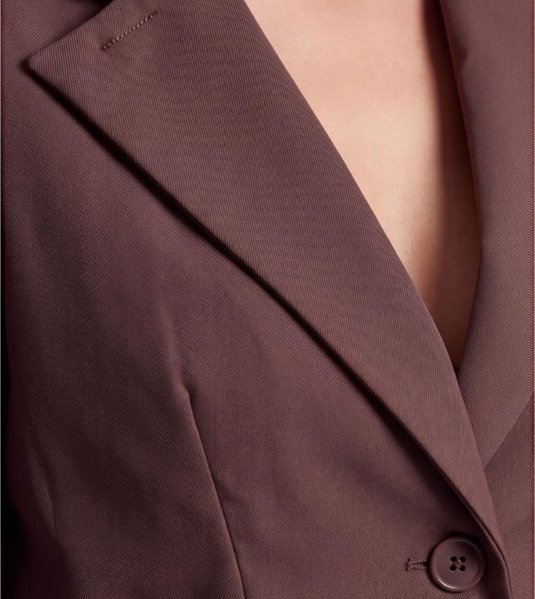 Two Way Collared Tailored Blazer