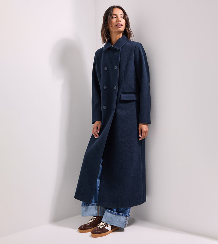 Solid Long Sleeves Coat