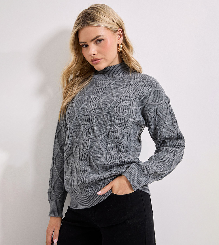 دوروثي بيركينز  سترات - رمادي Sweaters