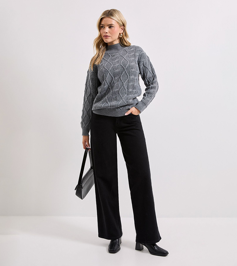 دوروثي بيركينز  سترات - رمادي Sweaters