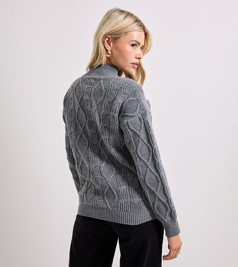 دوروثي بيركينز  سترات - رمادي Sweaters