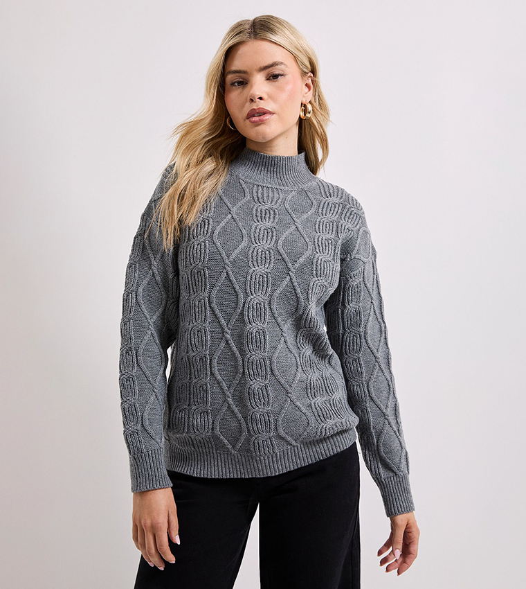 دوروثي بيركينز  سترات - رمادي Sweaters
