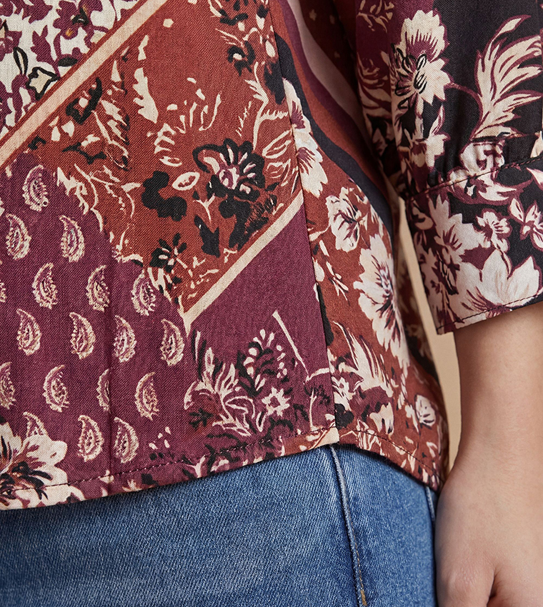 Patchwork Overhead Shirt