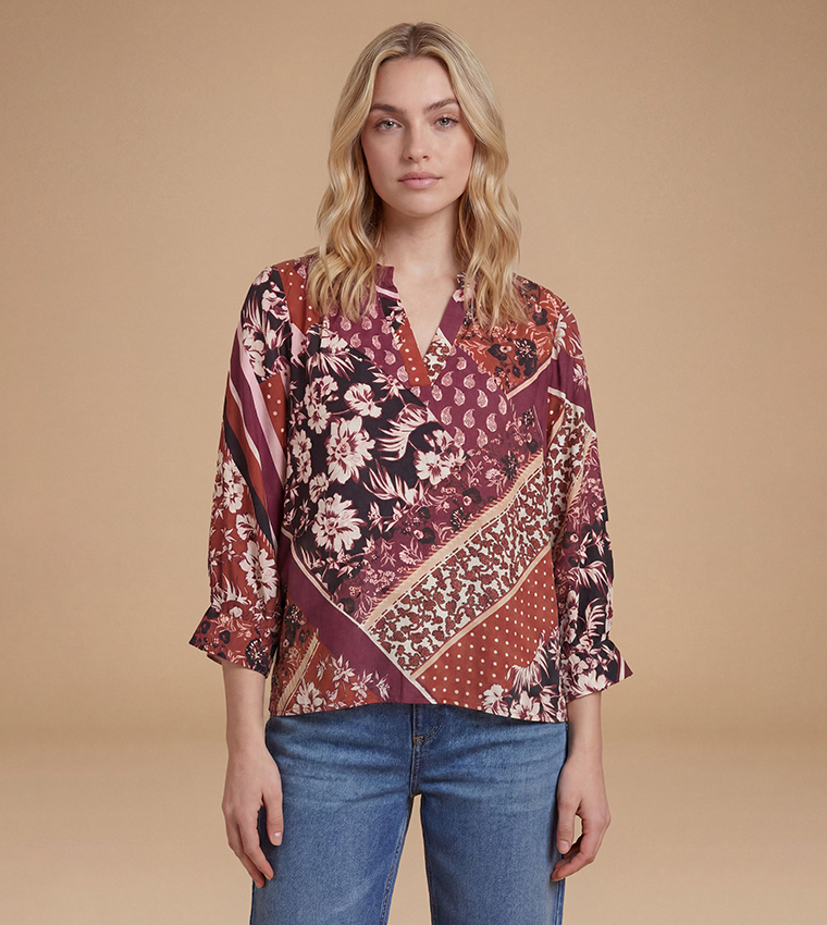 Patchwork Overhead Shirt