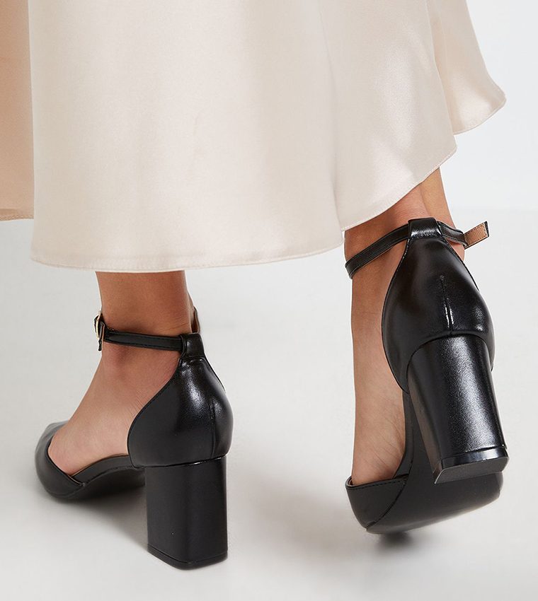 Blanchette Faux Leather D'Orsay Pumps