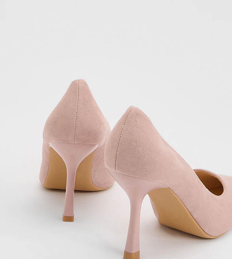 Lexie Faux Suede High Heeled Pumps