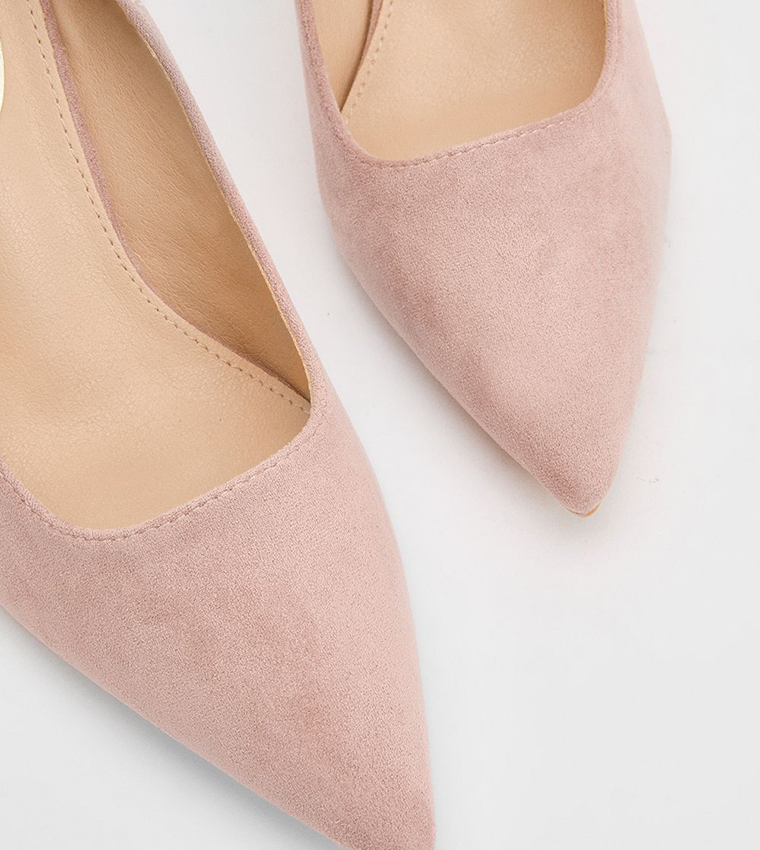 Lexie Faux Suede High Heeled Pumps