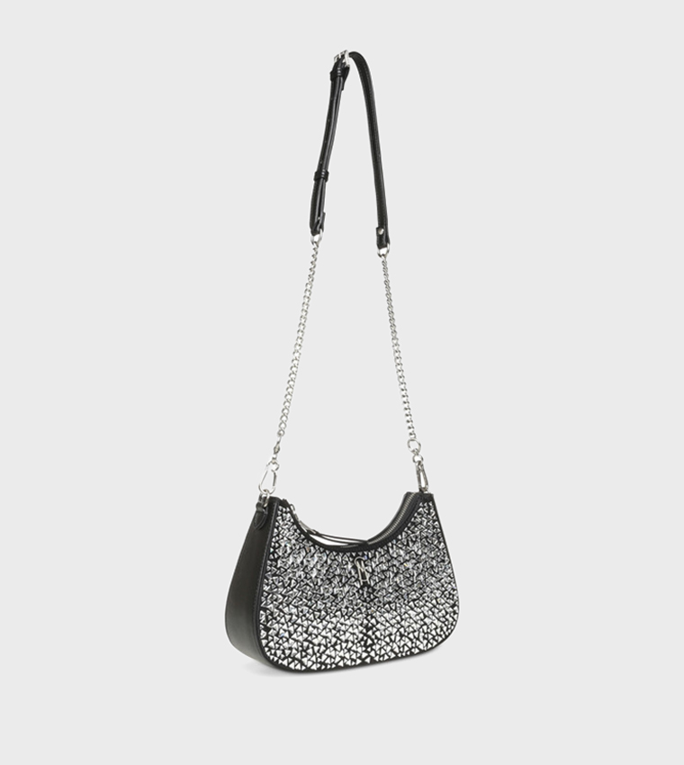 BRAZ Embellished Shoulder Bag
